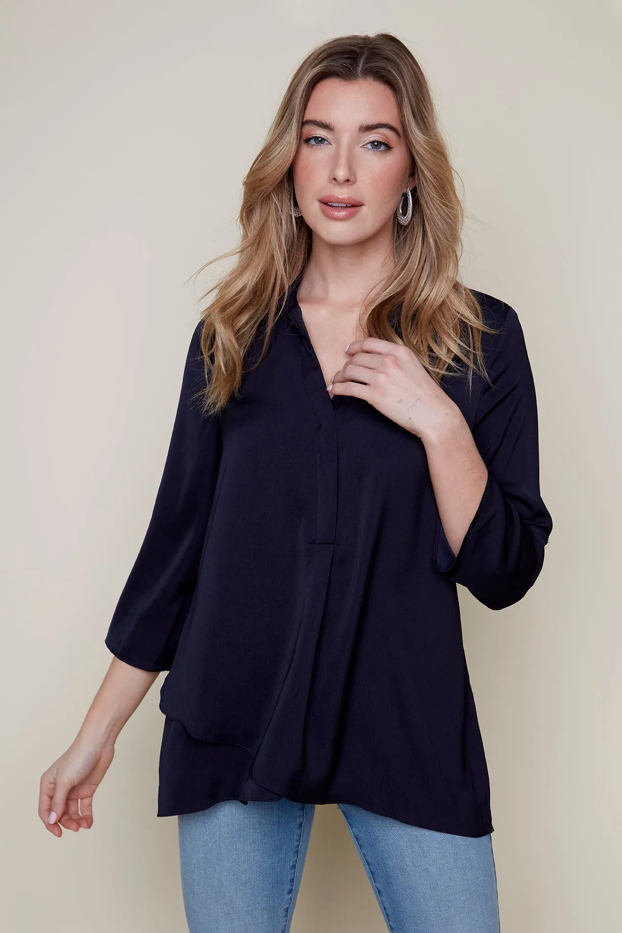 Renuar R5517 Airflow Blouse (NEW FALL COLORS!)