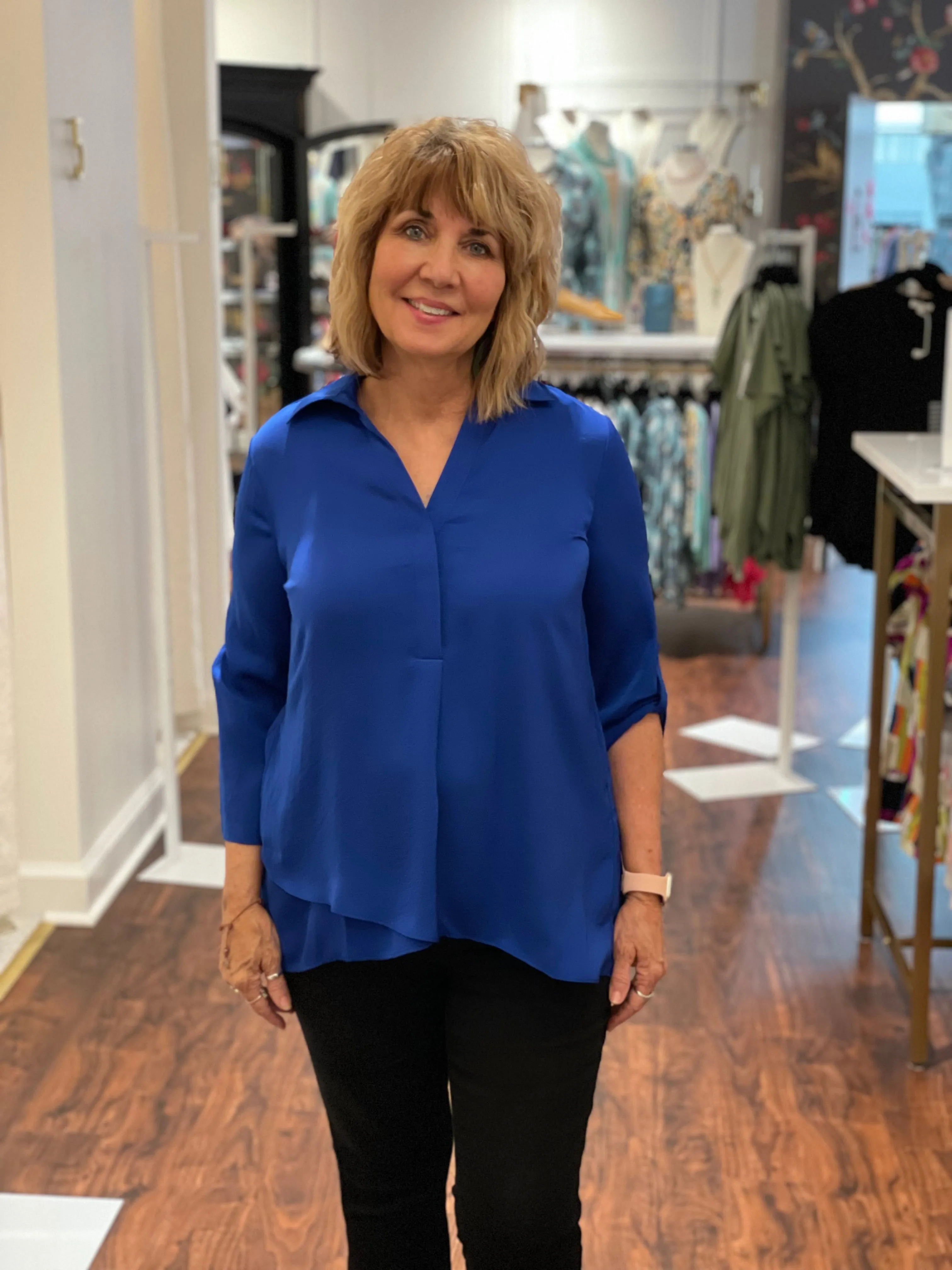 Renuar R5517 Airflow Blouse (NEW FALL COLORS!)