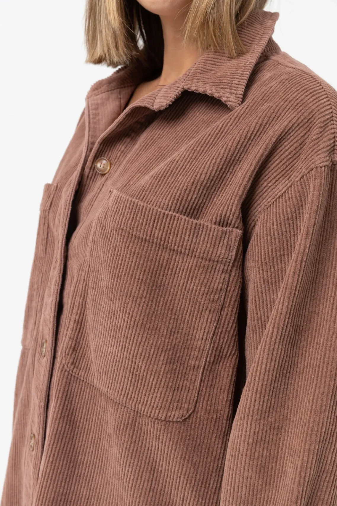 Rhythm Corduroy Oversized Shacket