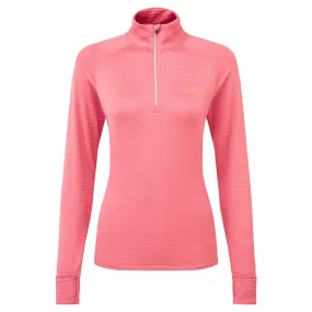 Ronhill Tech Winter Half Zip (Womens) - Salsa/Mango