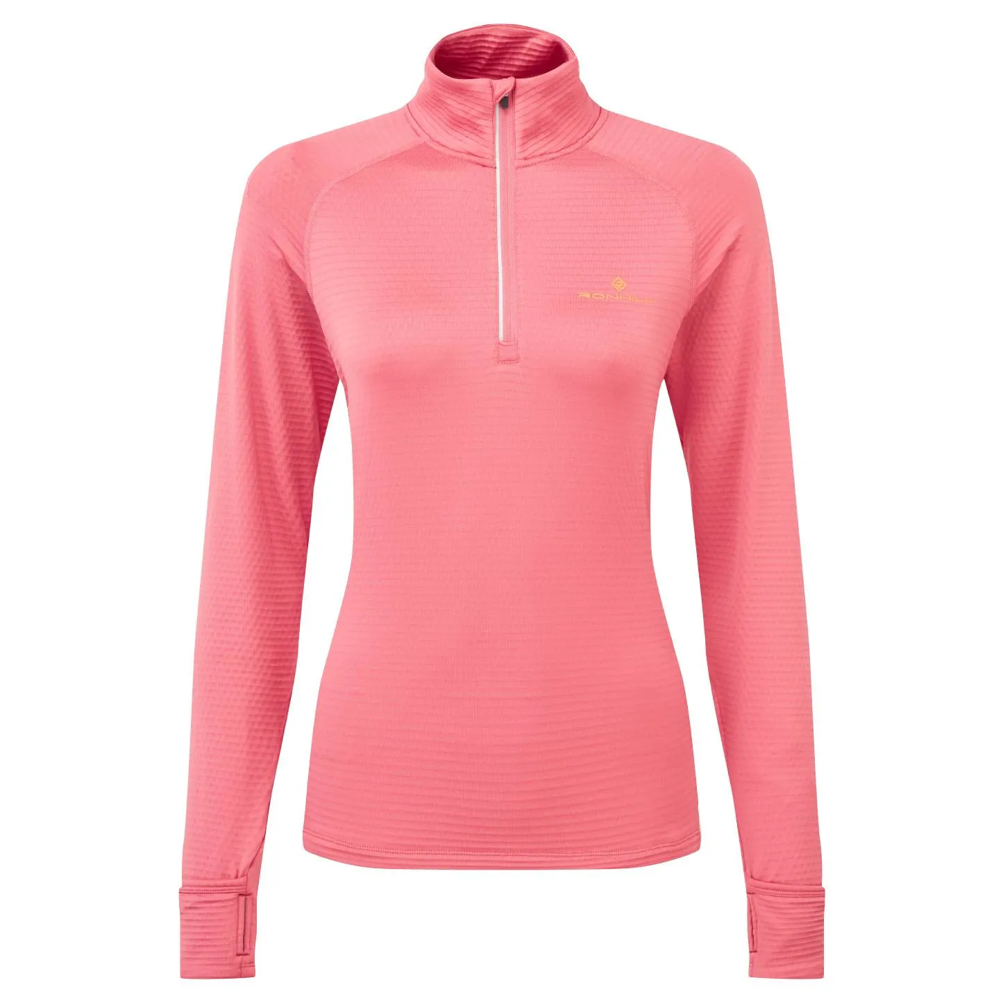 Ronhill Tech Winter Half Zip (Womens) - Salsa/Mango