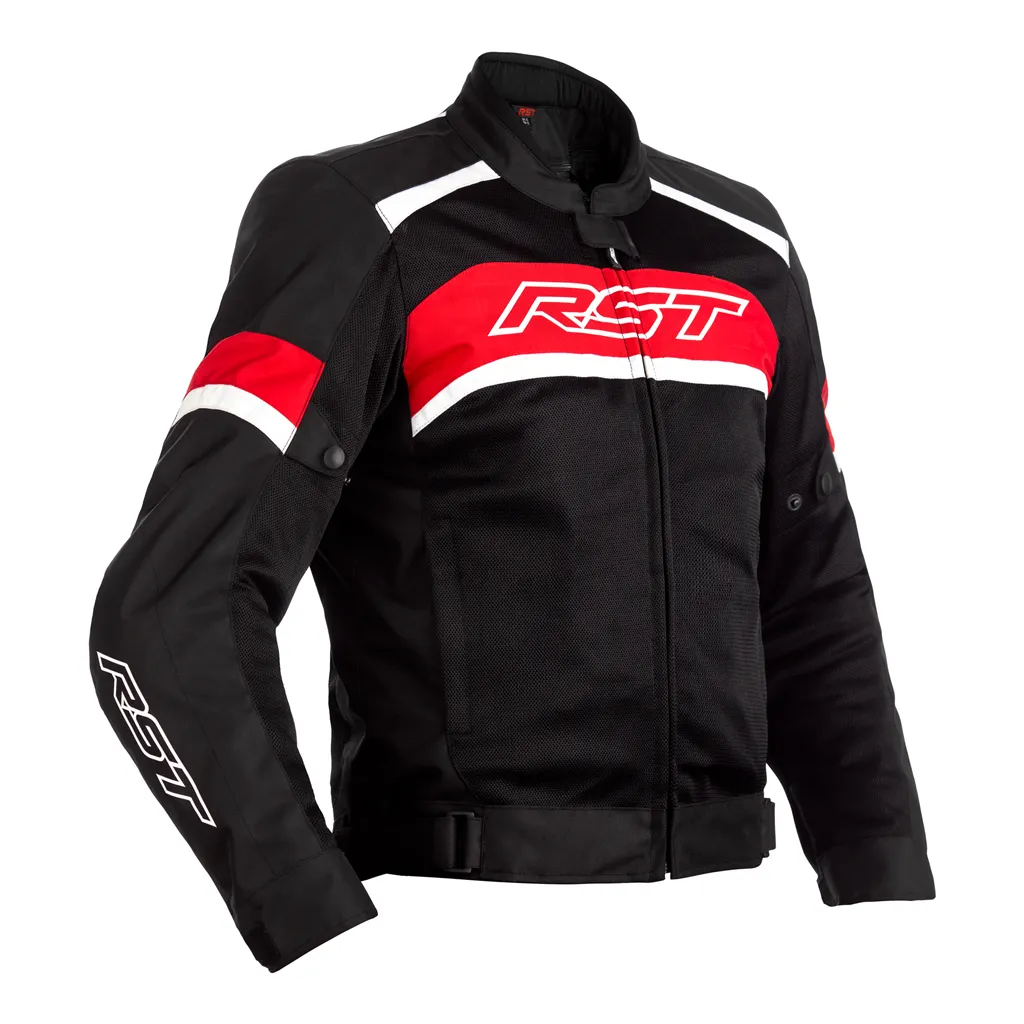 RST 102408 Pilot Air CE Textile Jacket - Black / Red / White