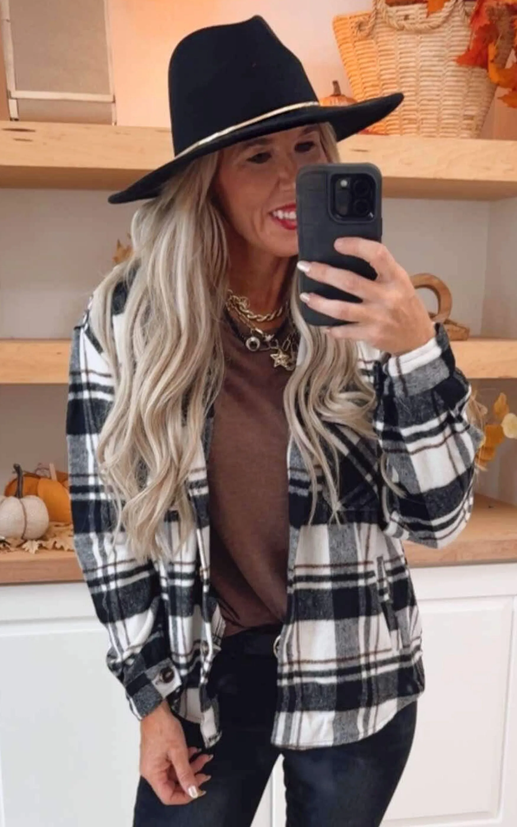 Rustic Retreat Plaid Shacket