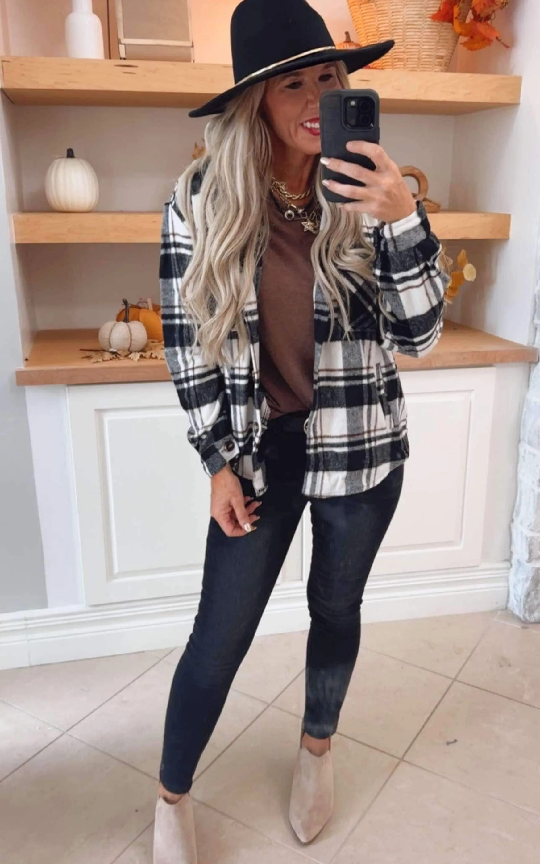 Rustic Retreat Plaid Shacket