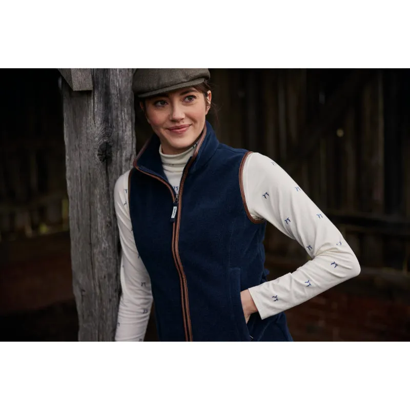 Schoffel Ladies Lyndon Fleece Gilet - Petrol Blue