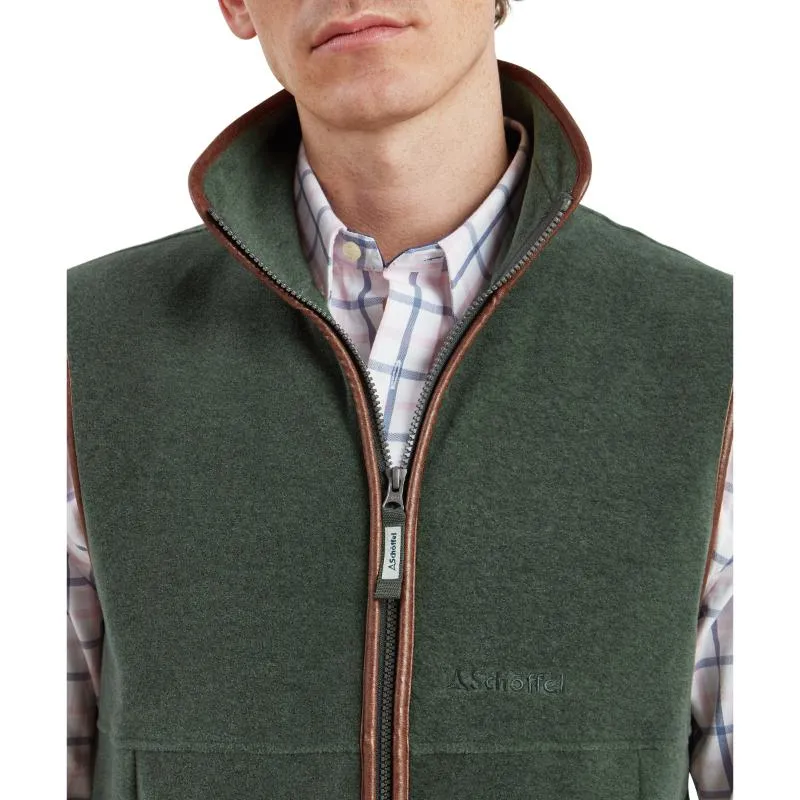 Schoffel Oakham Fleece Gilet - Cedar