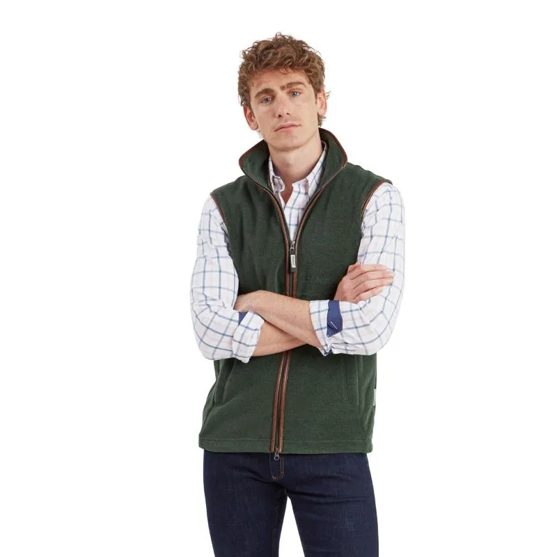 Schoffel Oakham Fleece Gilet - Cedar