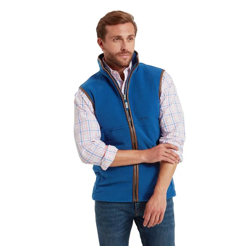 Schoffel Oakham Fleece Gilet - Cobalt Blue