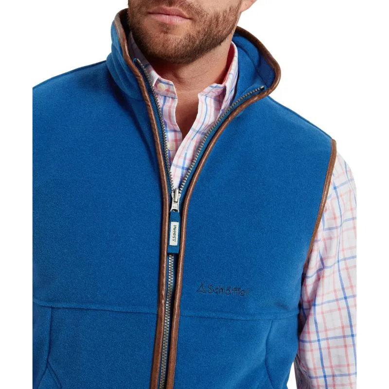 Schoffel Oakham Fleece Gilet - Cobalt Blue