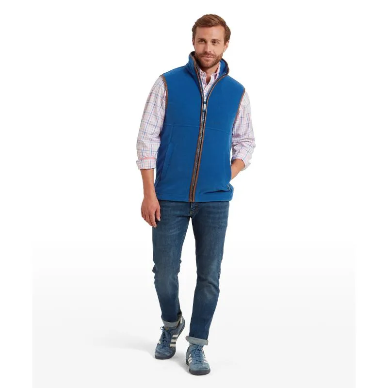 Schoffel Oakham Fleece Gilet - Cobalt Blue