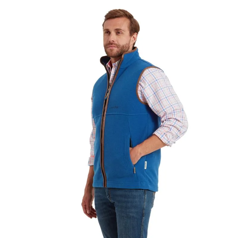 Schoffel Oakham Fleece Gilet - Cobalt Blue