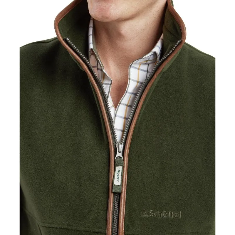 Schoffel Oakham Fleece Gilet - Forest