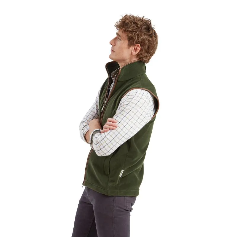 Schoffel Oakham Fleece Gilet - Forest