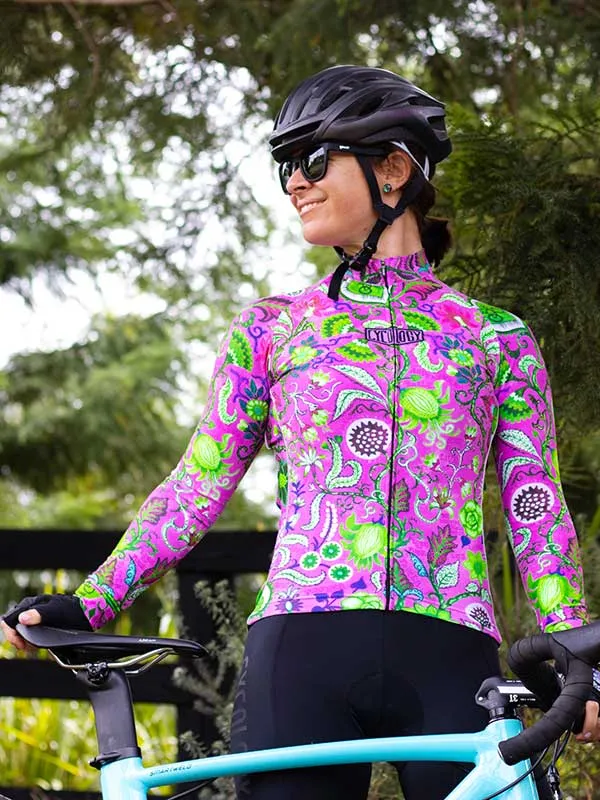 Secret Garden Women's Long Sleeve Jersey Pink