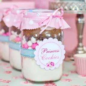 Shabby Chic Princess Party Favors | Princess Cookies