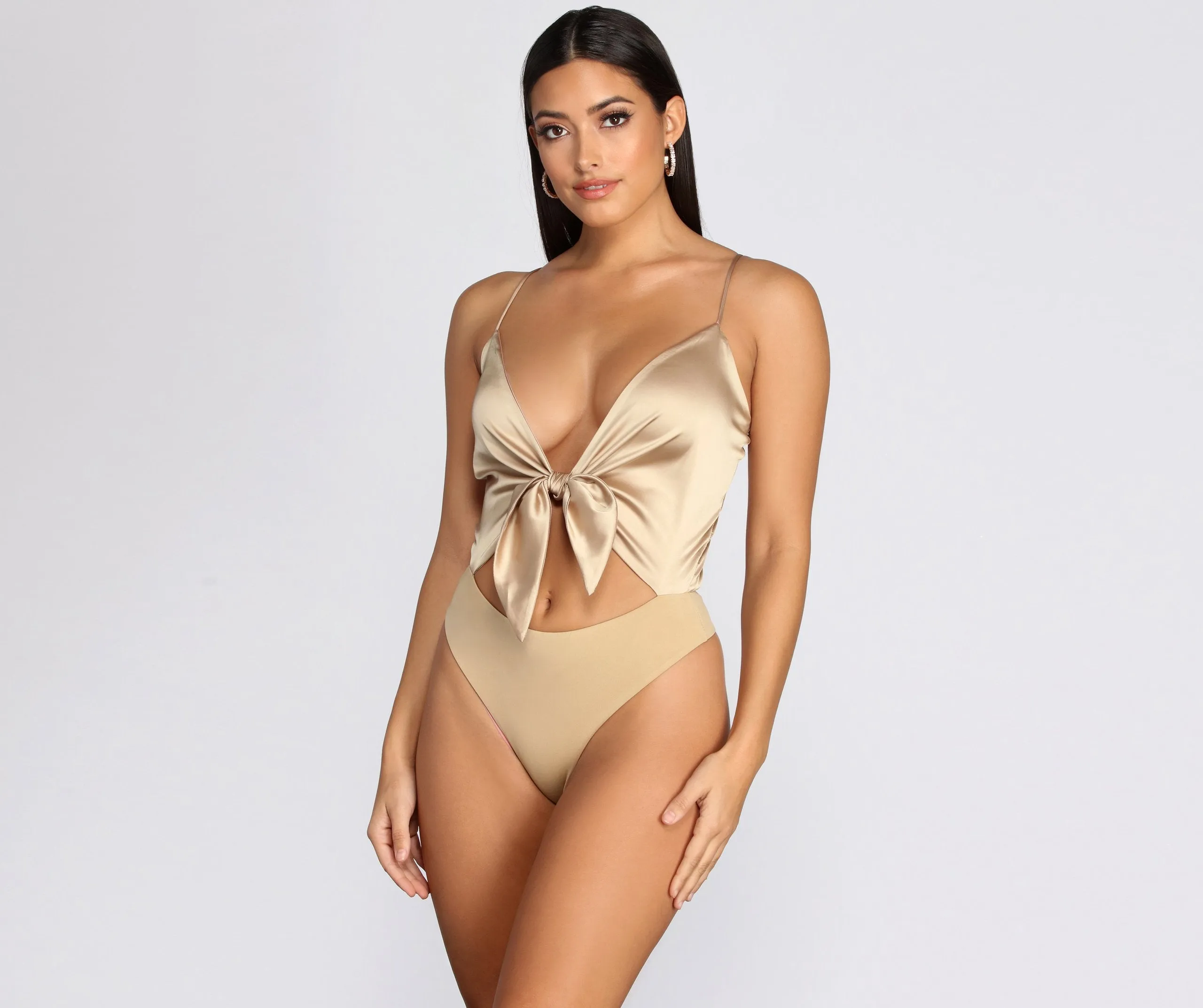 Sleek In Satin Bodysuit