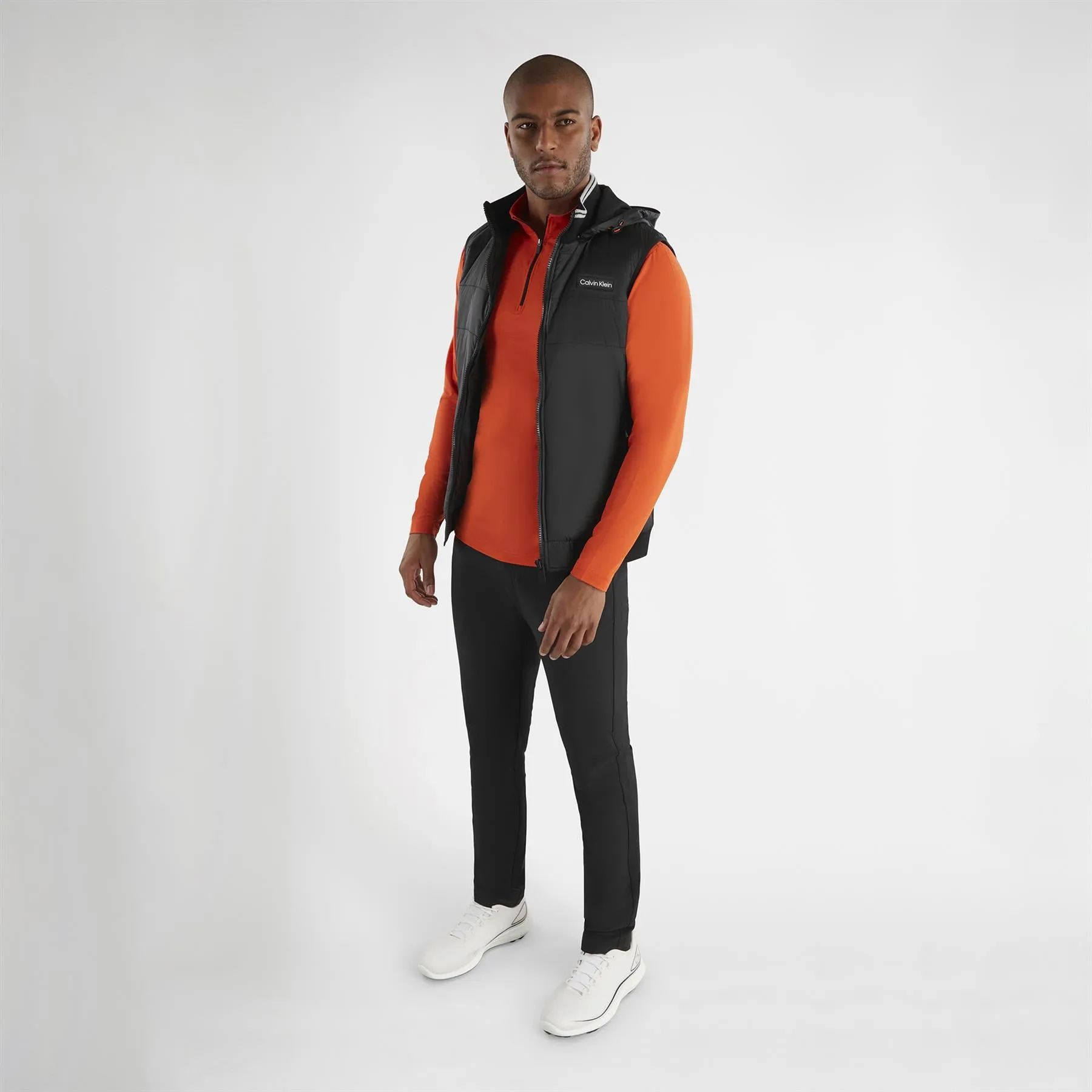 Somme Valley Full Zip Hybrid Gilet Black - AW23