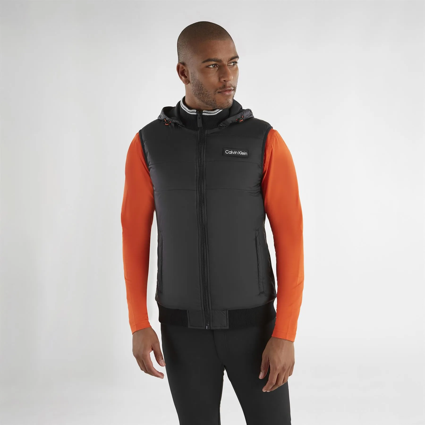 Somme Valley Full Zip Hybrid Gilet Black - AW23