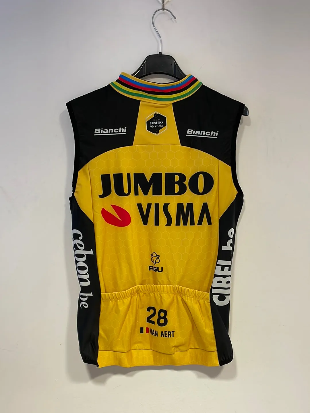 Team Jumbo Visma | AGU Ex World Champion Thermal Winter Gilet