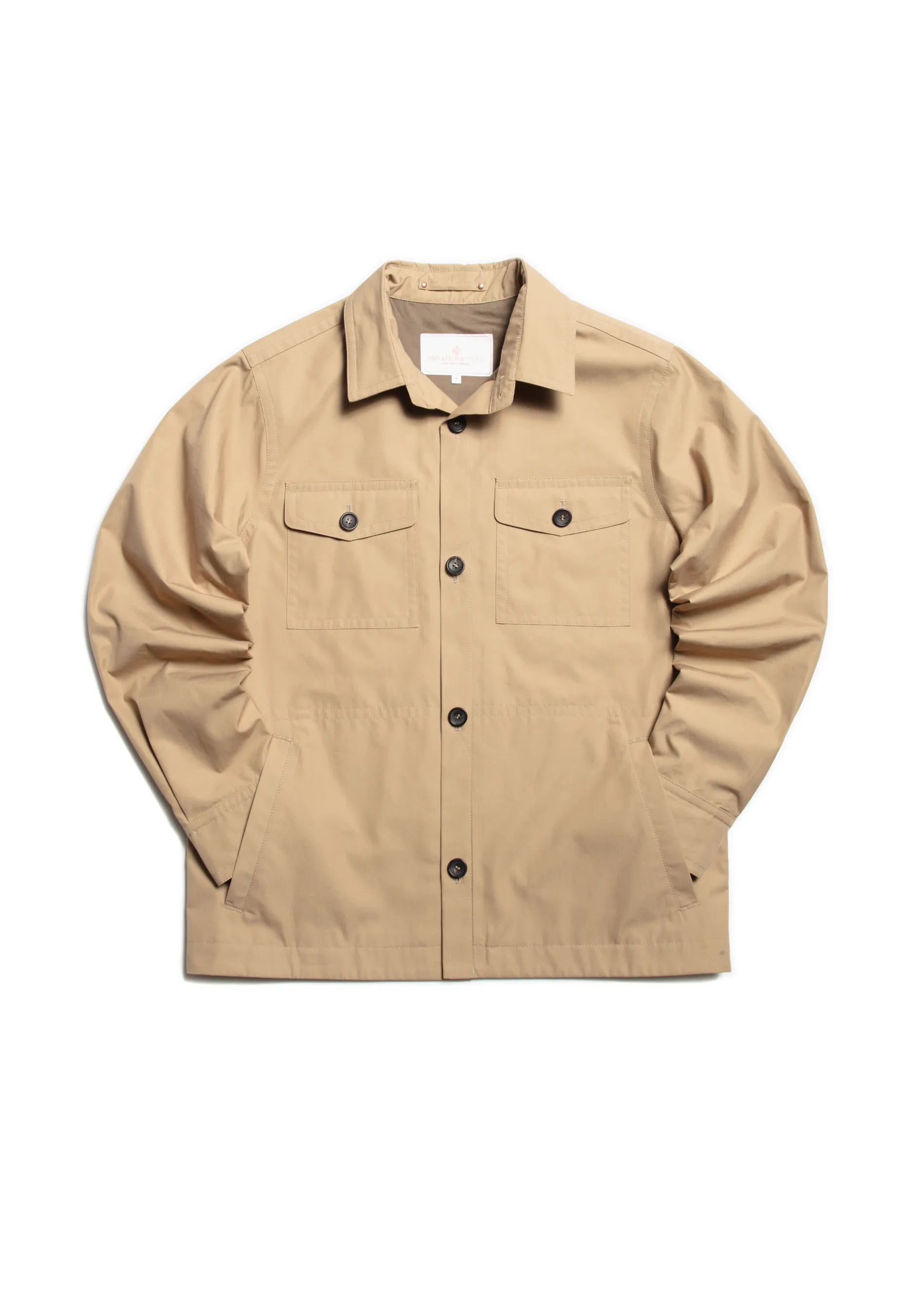 The Ventile® Piccadilly Shacket - Caramel