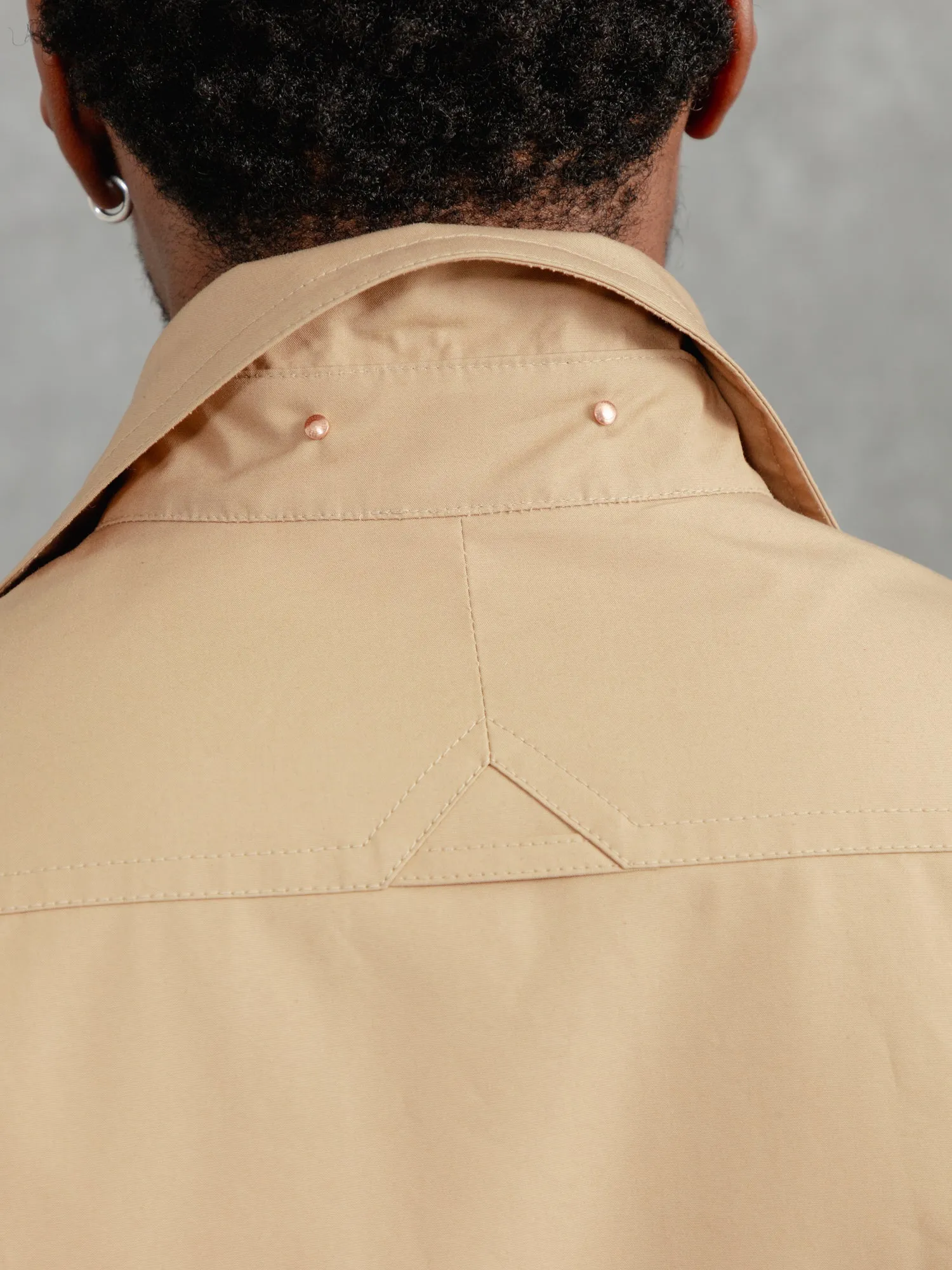 The Ventile® Piccadilly Shacket - Caramel