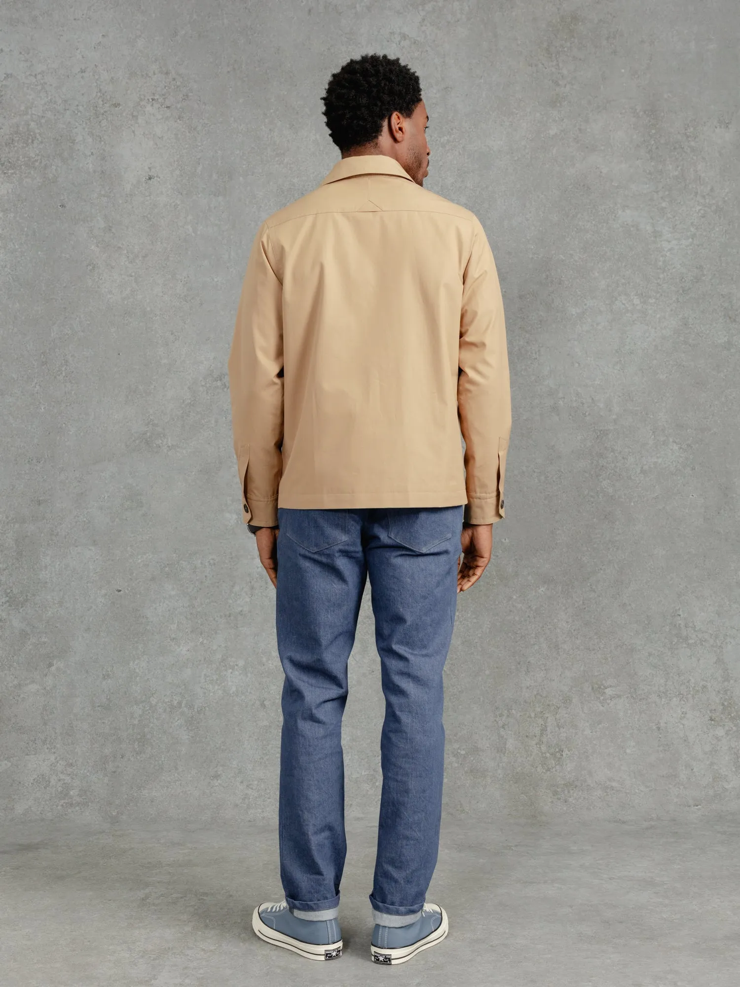 The Ventile® Piccadilly Shacket - Caramel