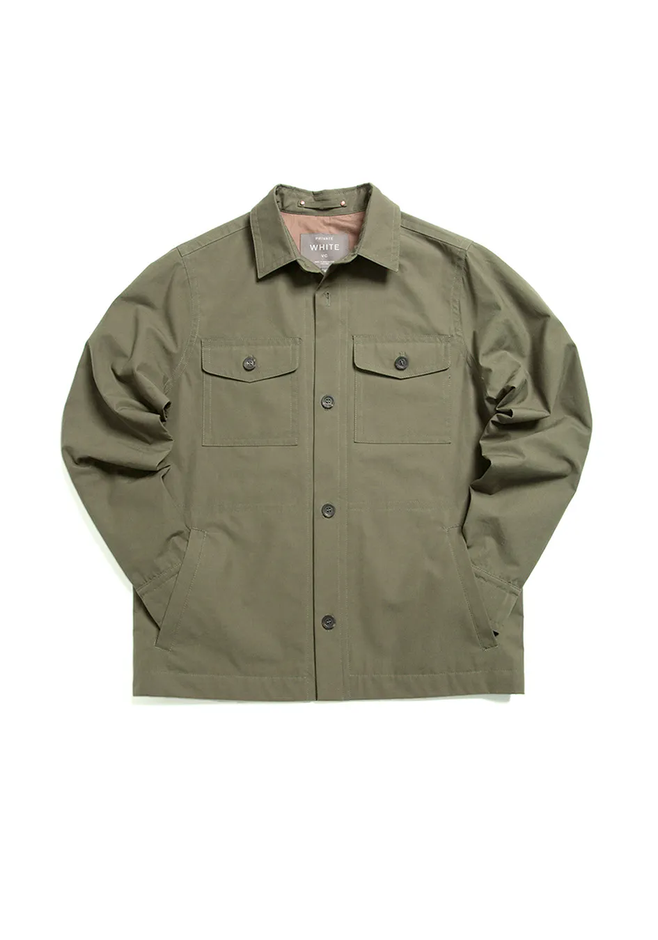 The Ventile® Piccadilly Shacket - Sage