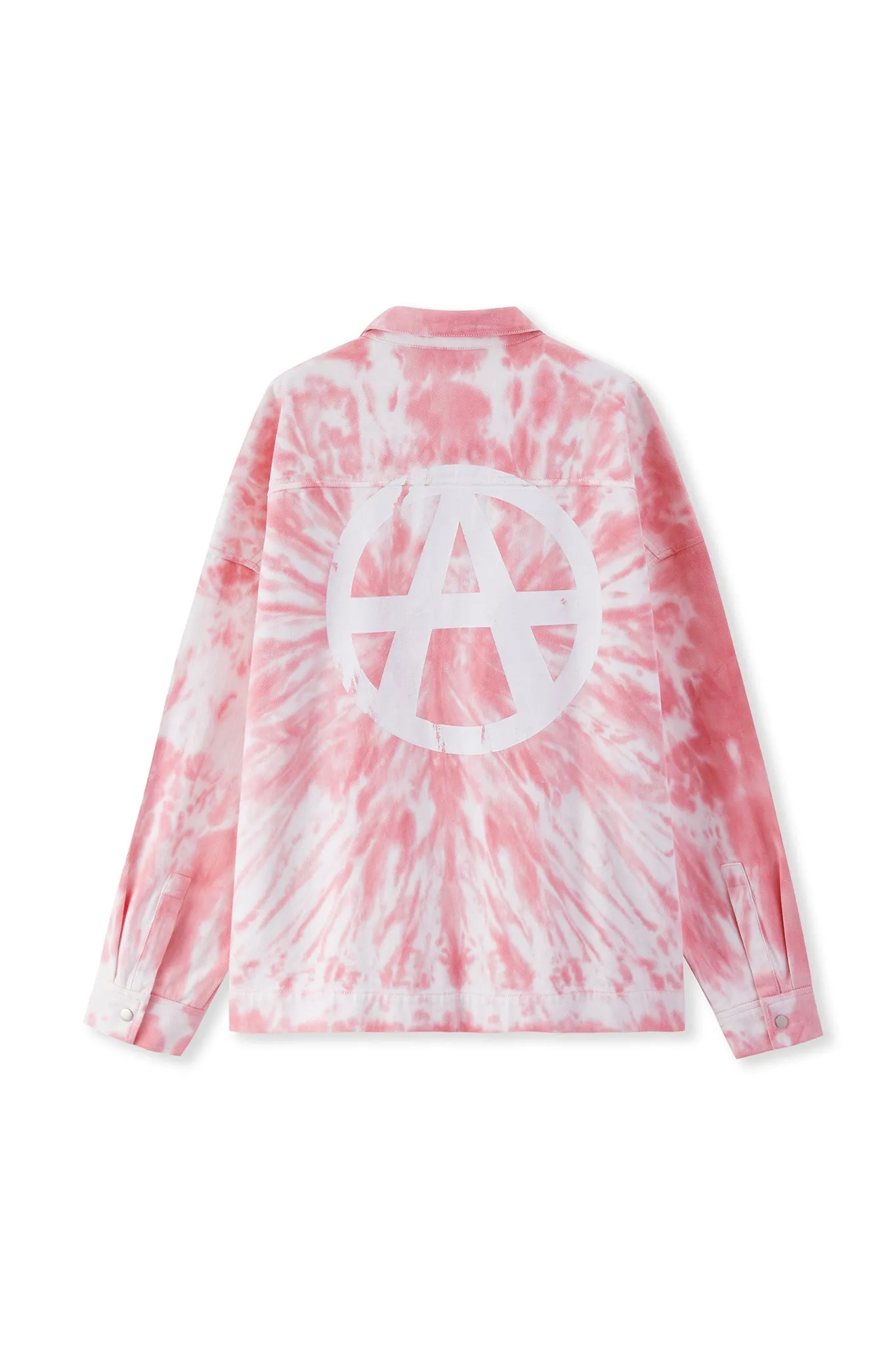 TIE DYE SHACKET MIXED PINK