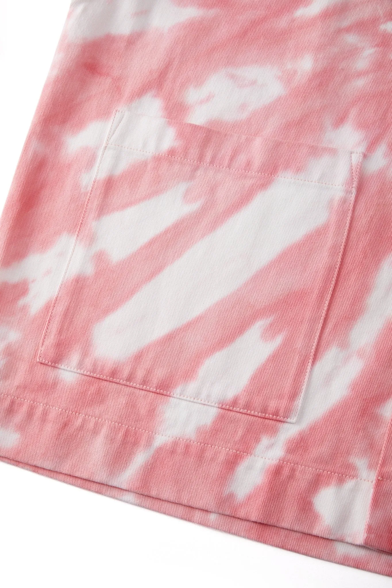 TIE DYE SHACKET MIXED PINK