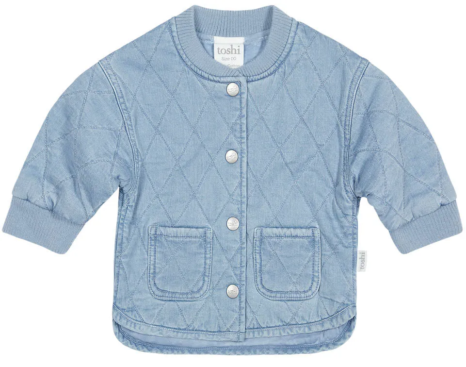 TOSHI BABY SHACKET DENIM BRUMBY