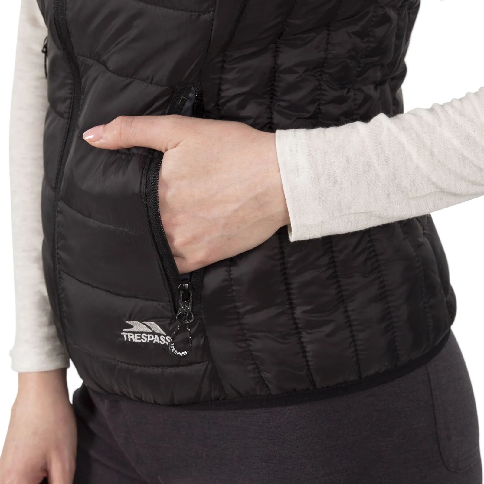 Trespass Womens Teeley Packaway Padded Bodywarmer