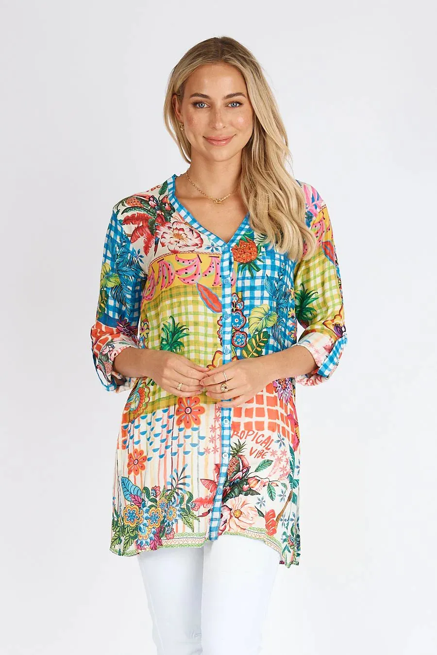 Tropical Tunic Print