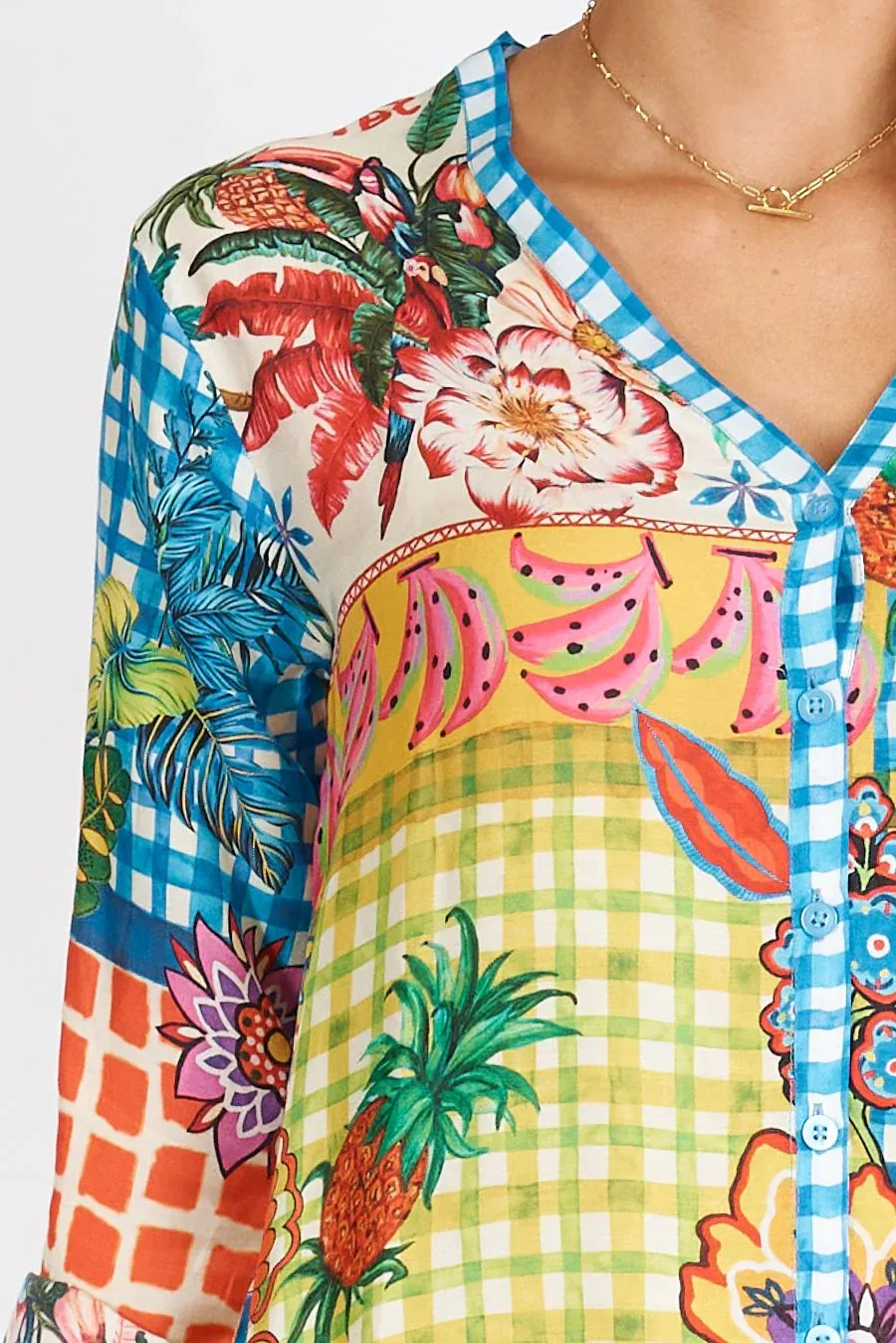 Tropical Tunic Print