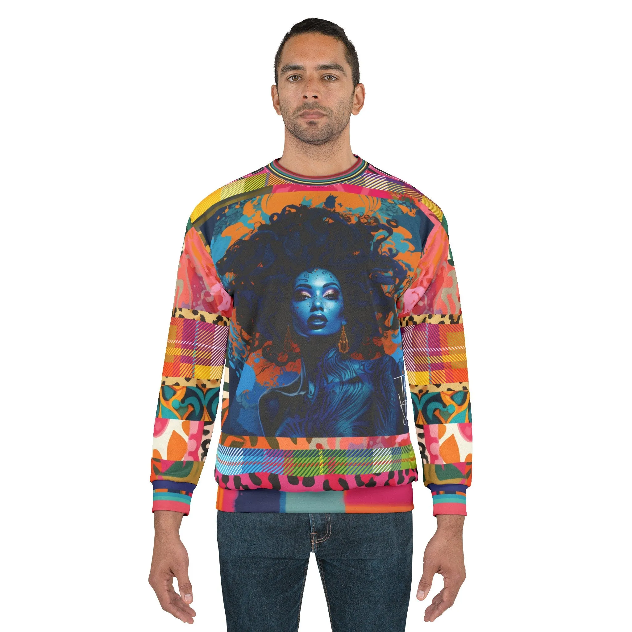 Untouched Beauty of Medusa Unisex Sweatshirt (Gold Label)