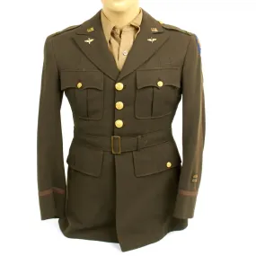 U.S. WWII Named USAAF Lieutenant Class A Tunic and Shirt