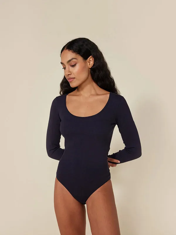 Women's cotton and elastane bodysuit