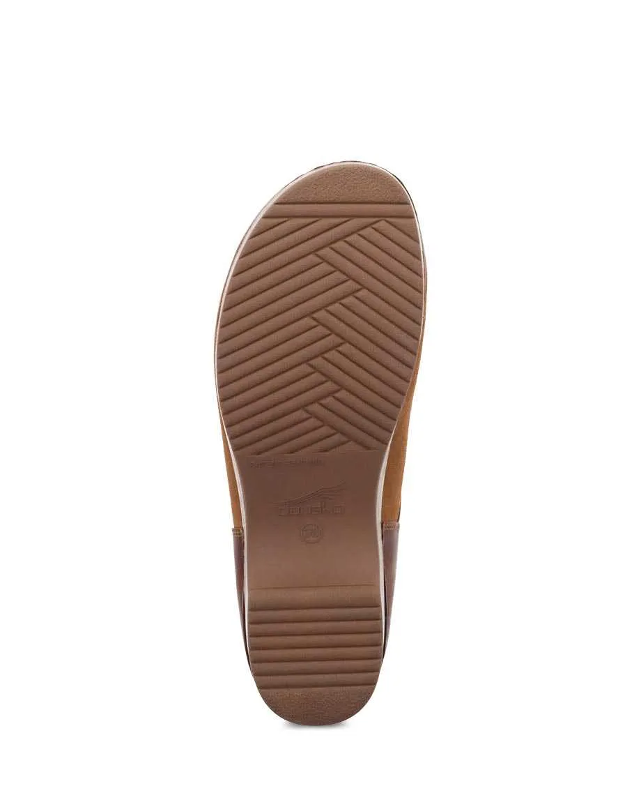 Women's Dansko Brenna Color: Tan Burnished Suede