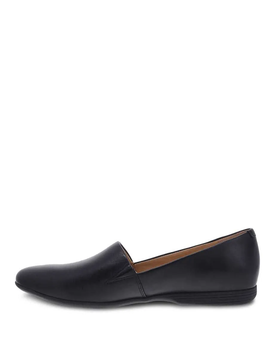 Women's Dansko Larisa Color: Black Milled Nappa