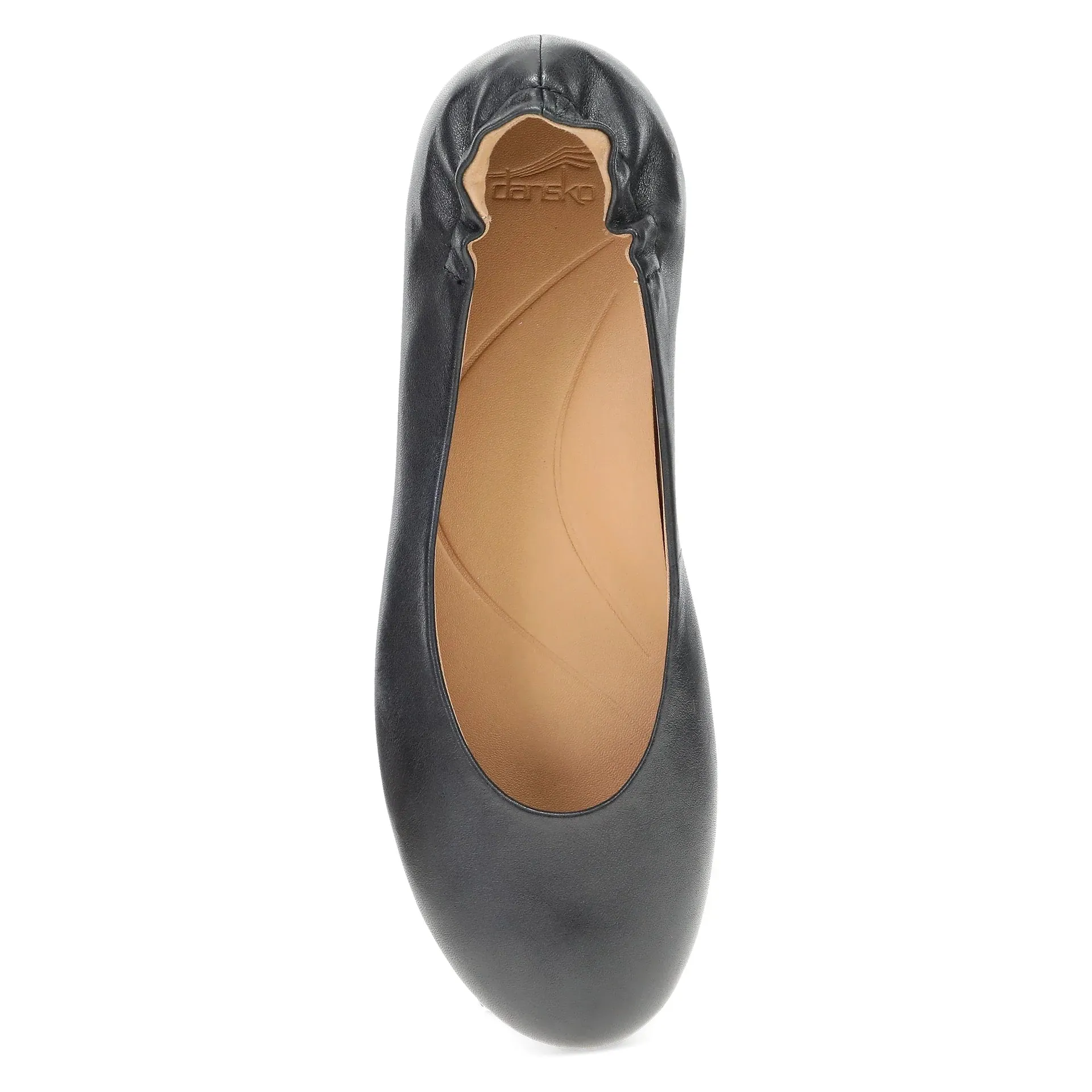 Women's Dansko Mollie Flat Color: Black Nappa