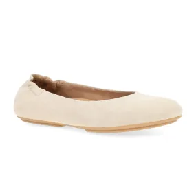 Women's Dansko Mollie Flat Color: Sand Suede