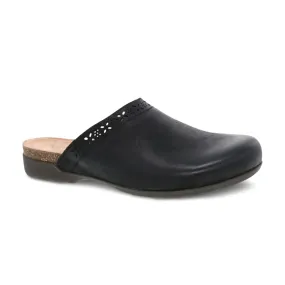 Women's Dansko Robbie Color: Black Burnished Nubuck