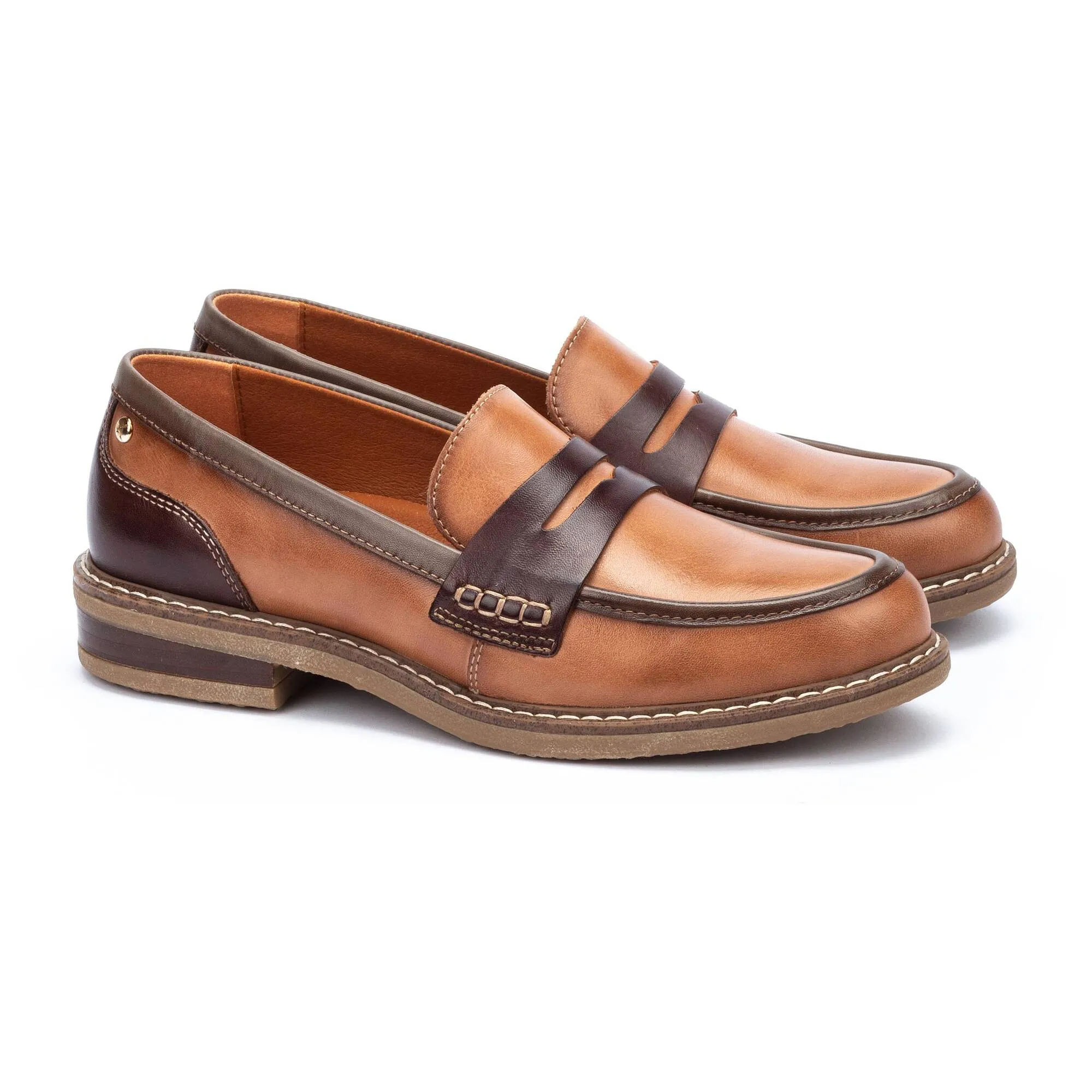 Women's Pikolinos Aldaya Loafers Color: Terracota