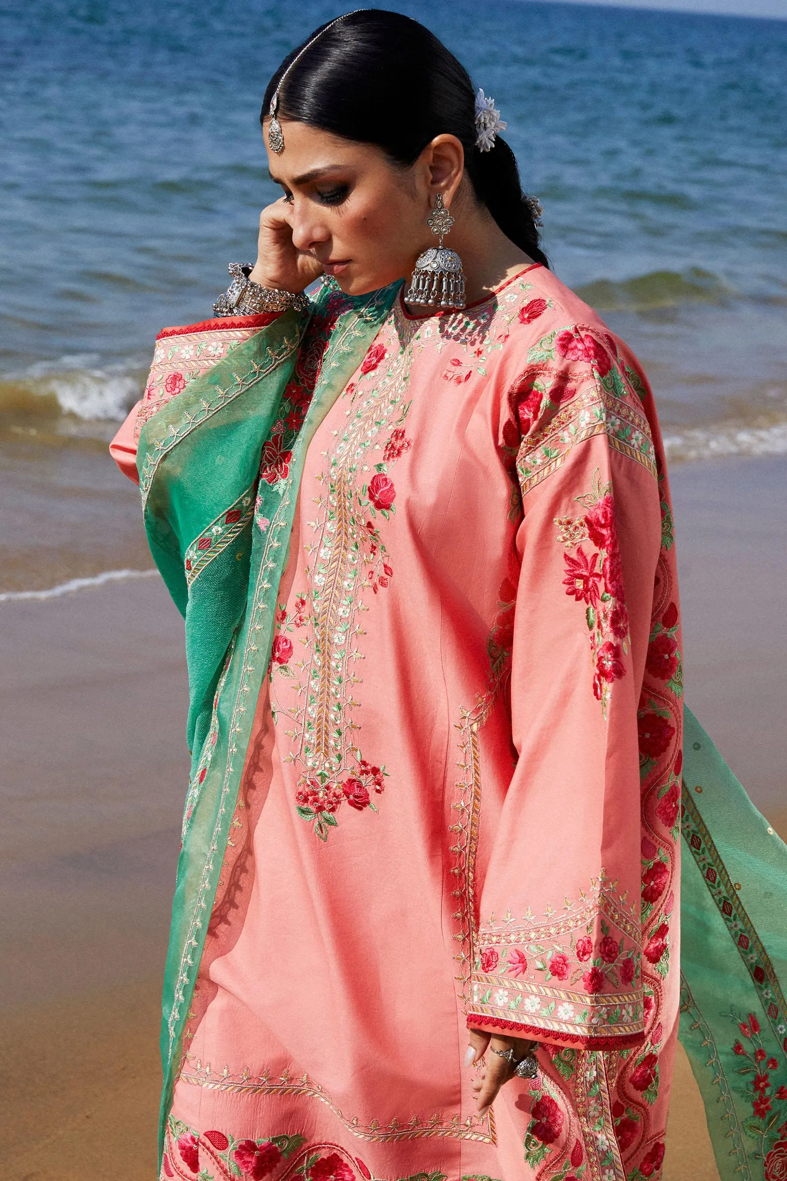 Zara Shahjahan Luxury Lawn Collection 2024 – JIYA-6A