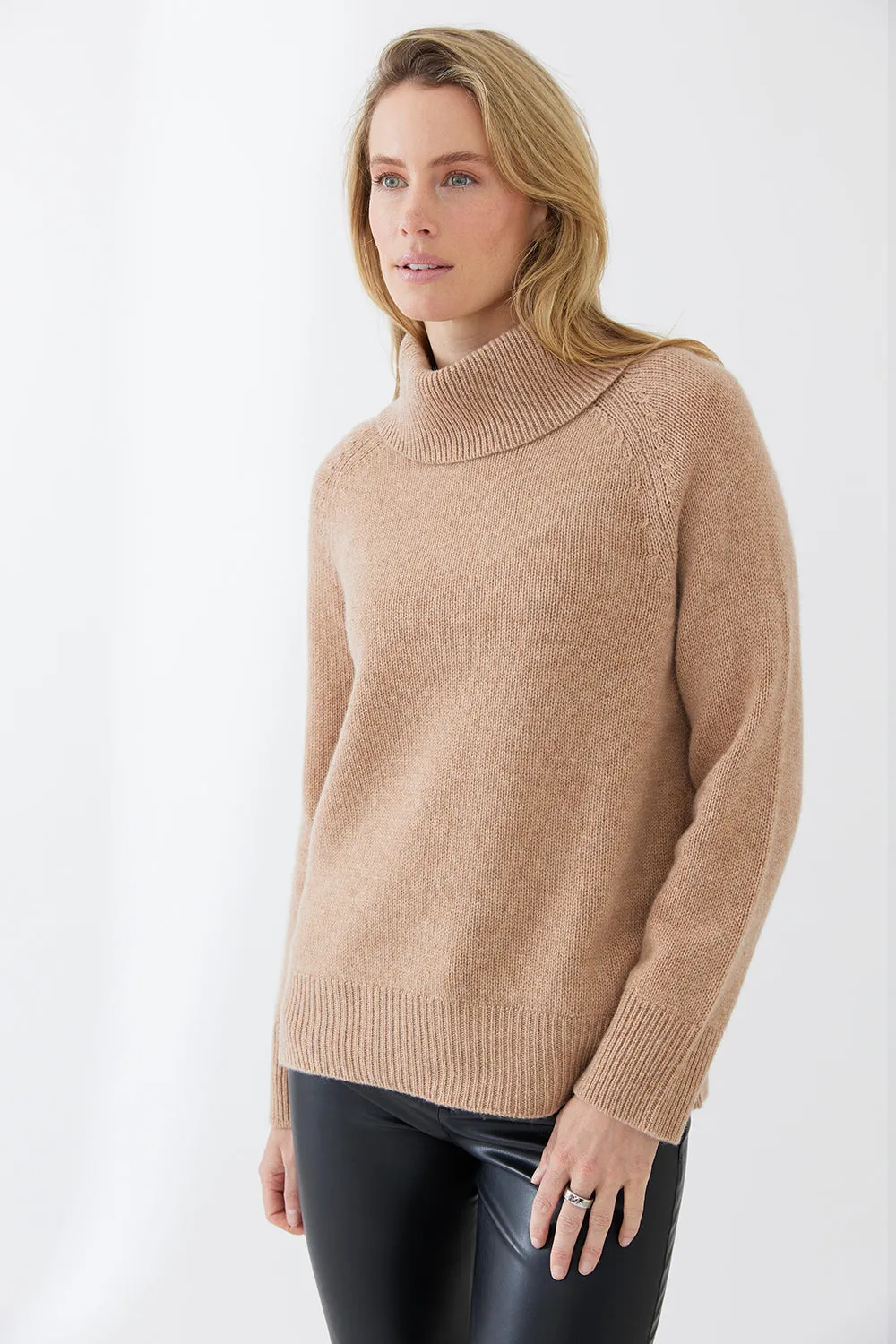 Zeta Raglan Roll Neck - Last Chance