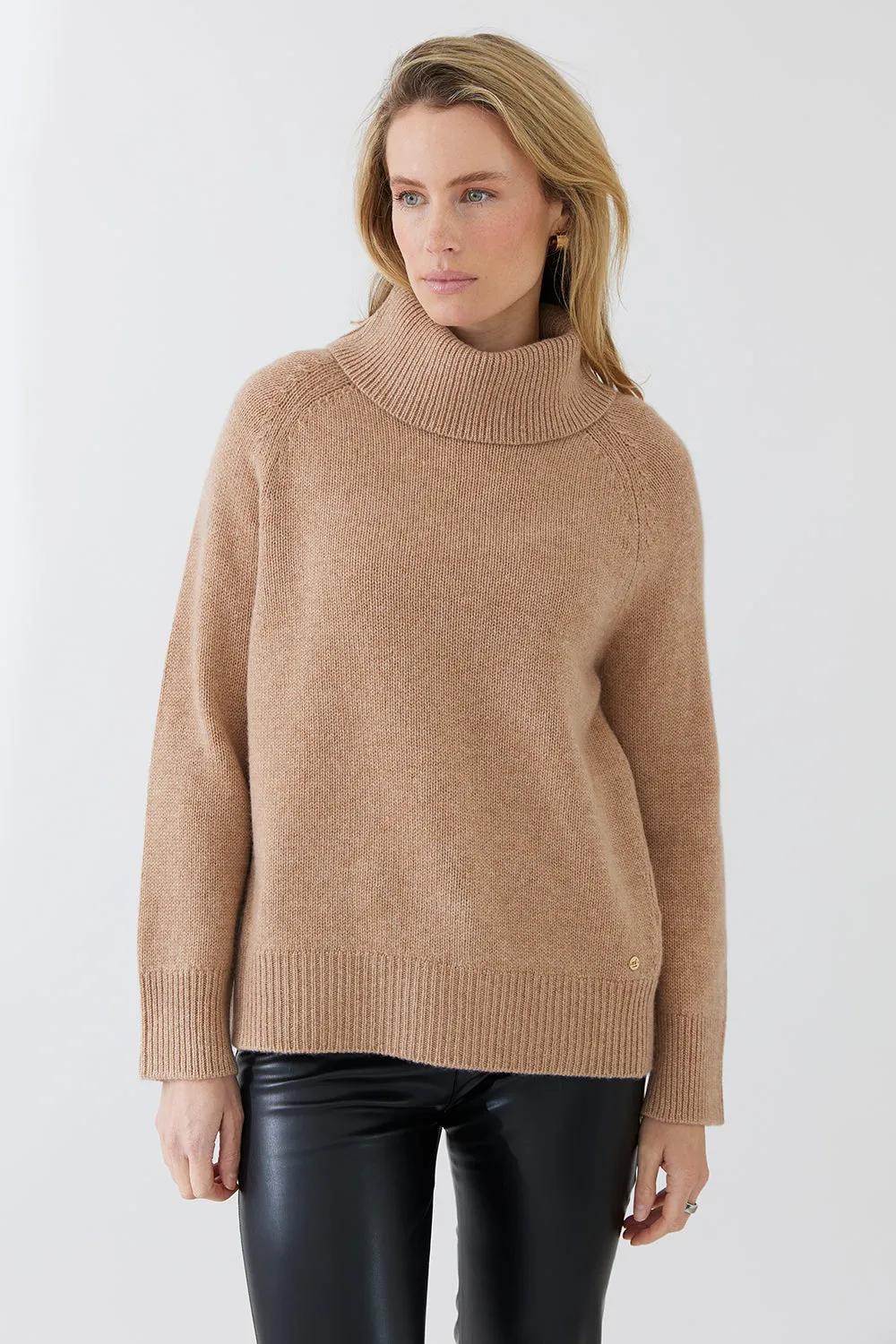 Zeta Raglan Roll Neck - Last Chance